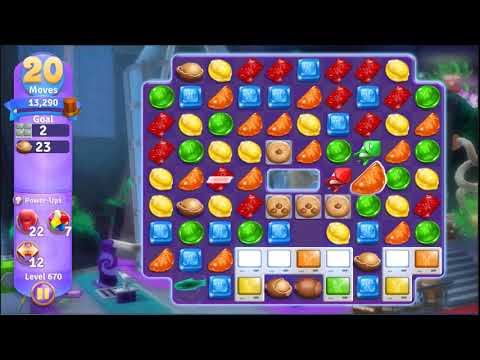 Wonka's World of Candy Level 670 - NO BOOSTERS + FULL STORY 🍫 | SKILLGAMING ✔️