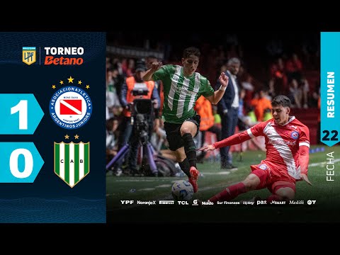 ARGENTINOS 1 - 0 BANFIELD I Resumen del partido | #TorneoBetano 2024