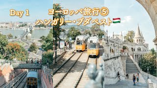 【ブダペスト1日観光】美しいドナウの真珠の夜景と料理を存分に満喫〜夫婦でヨーロッパを巡る旅〜