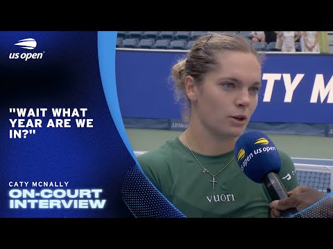Caty McNally On-Court Interview | 2025 US Open Round 1