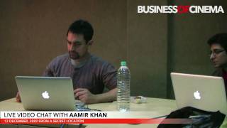 Exclusive : Aamir Khan interacting with fans on first ever video chat on Facebook  (Part 3)