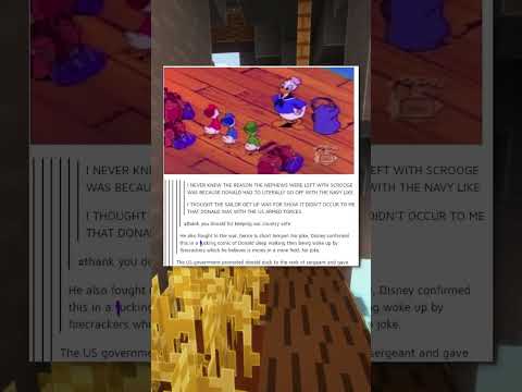 Donald Duck's Secret Agenda 🤯
