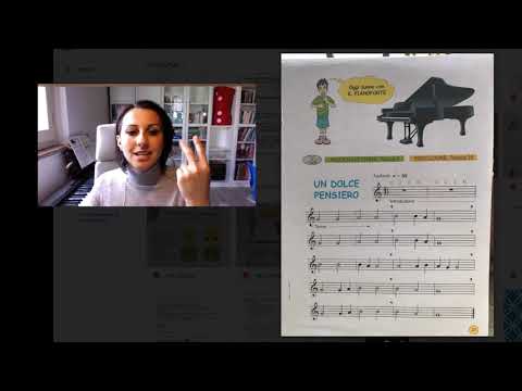 "Un dolce pensiero" solfeggio