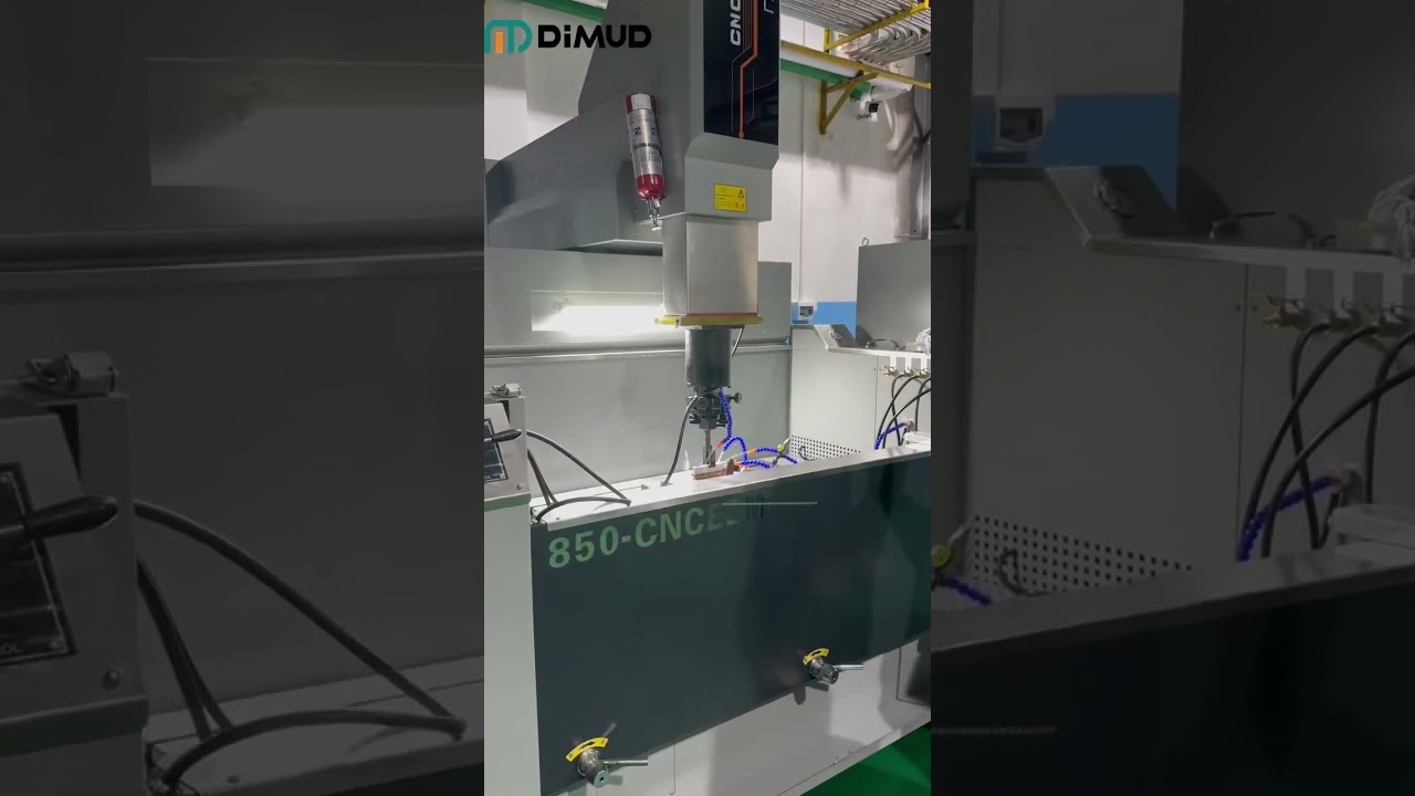 Precision EDM Machining for Complex Mold Components #dimud #injectionmolding #factory