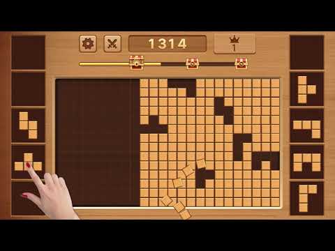 WoodCube: Woody Block Puzzle video