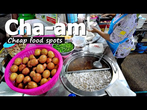 Cha-am: Cheap food spots | Breakfast, seafood, Food, Cha-am morning market, Cha-am Railway Station