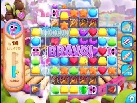 Cookie Jam Blast Level 470 - NO BOOSTERS 🍪 | SKILLGAMING ✔️