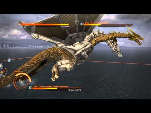 GODZILLA ps4 mecha king ghidorah online