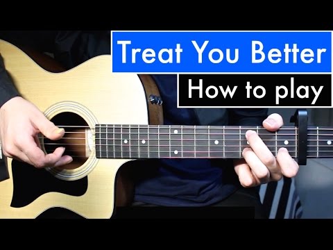 Shawn Mendes - Treat You Better | Guitar Lesson (Tutorial) Easy Chords
