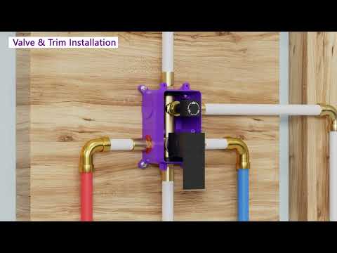 SFS-1059 | How to Install EVERSTEIN 3-Spray Patterns Rain Shower System | Brushed Nickel