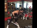 《Back day》Dumbell weight 180lbs || gym workout||gold gym greater noida||