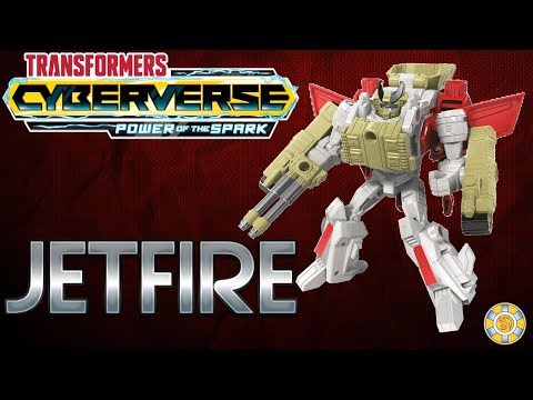 Transformers Cyberverse - Spark Armor JETFIRE with Tank Cannon