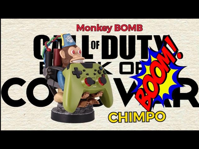 Vídeo relacionado con Cableguys Call of Duty Monkey Bomb Soporte Mando y Movil - Figuras Soporte para movil y Mando, Compatible con Xbox, PlayStation y la mayoría de mandos estándar, Accesorios Escritorio Gaming
