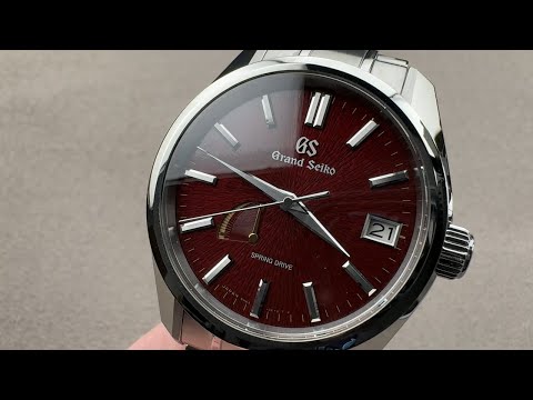 Grand Seiko Spring Drive Red Katana SBGA493 Grand Seiko Watch Review