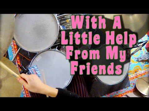 With A Little Help From My Friends | Drum Cover | Isolated Track Video