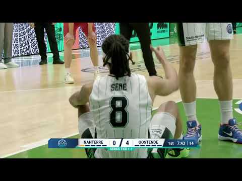 TC2: Nanterre 92 vs. Filou Oostende - ILLEGAL SCREEN