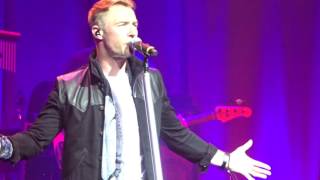 Ronan Keating in Dublin 2016; Landslide