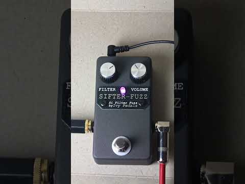 Ivy Pedals Sifter Fuzz - 2026 Moon Grey Model - Filter-Fuzz image 9