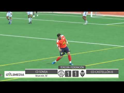 CD Soneja 1 - 5 CD Castellón B 2023/24