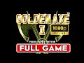 Golden Axe 2 1991 Full Gameplay All Characters 1080p 60FPS PS5