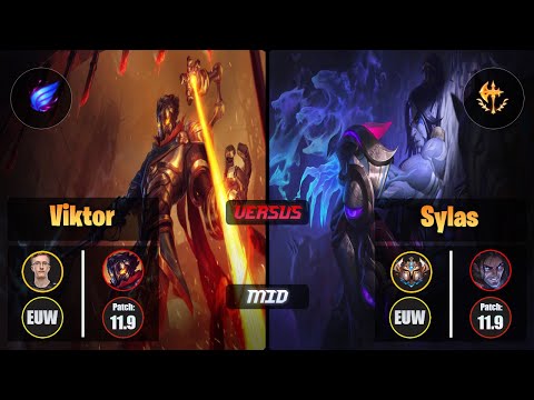 MagiFelix VIKTOR (Mid) [Phase Rush] VS SYLAS - Challenger EUW Patch 11.9