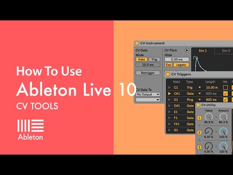 How To Use CV Tools in Ableton with Kirk Degiorgio