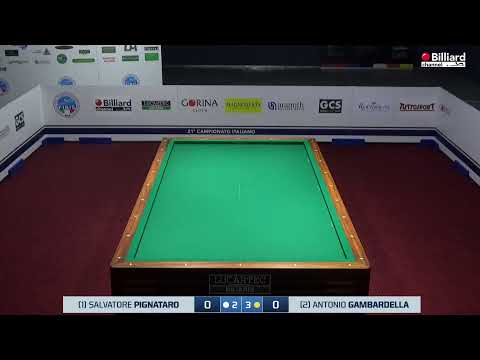 Gambardella Antonio VS Pignataro Salvatore - 21° Campionato Italiano Salerno