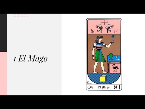 Egyptian Tarot: 1 The Magician