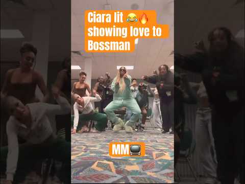 Bossman Dlow Gets Ciara Lit with His Moves! 😂🔥 | Dance Collab of the Year#BossmanDlow #Ciara