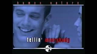 Human Nature Telling Everybody CD Commercial Australian VHS 1995