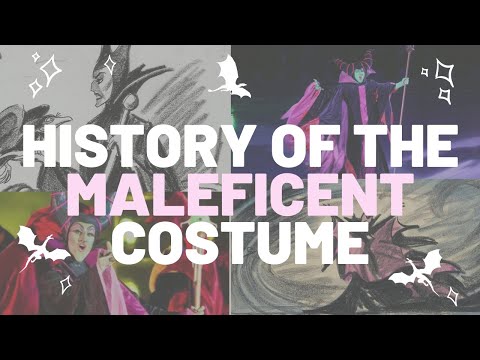 The History of the Maleficent Costume in the Disney Parks