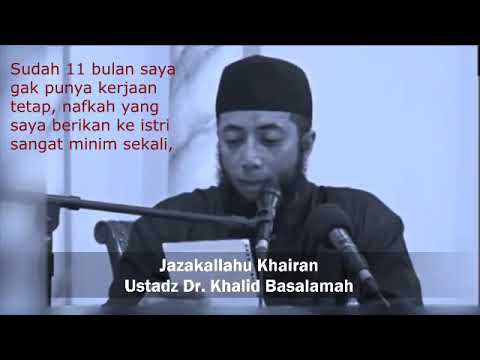 Laki-laki jangan cengeng! (Pentingnya wibawa pemimpin rumah tangga) - Ustadz Dr. Khalid Basalamah