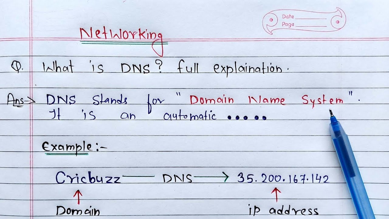 What is DNS full Explanation | Networking
