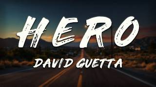 David Guetta, AFROJACK - Hero (Lyrics)