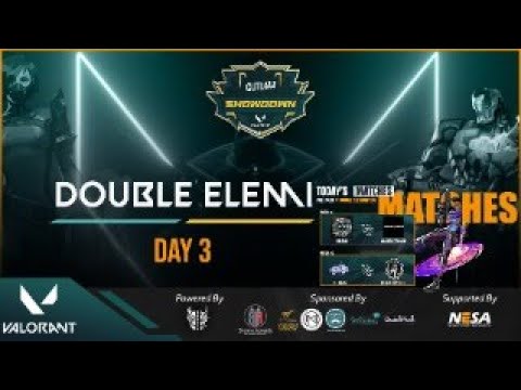 OUTLAW VALORANT SHOWDOWN – DOUBLE ELIMINATION STAGE 🔥 DAY 3