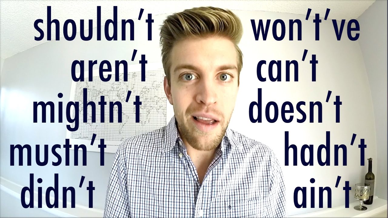 COMO PRONUNCIAR –N'T EM INGLÊS | CONTRAÇÕES #1