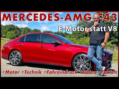 Mercedes AMG C 43 4MATIC - Electric motor instead of V8. Is this still AMG? Test drive, engine re...
