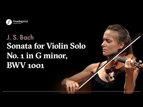 Anna Agafia Egholm plays J. S. Bach - Sonata for Violin Solo Nr. 1 in G minor, BWV 1001