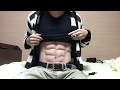 仮面を被って腹筋を披露してみた16