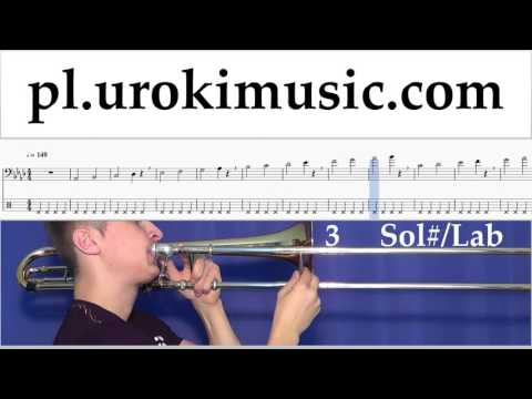 Nauka Gry Na Puzonie Miley Cyrus - Malibu Nuty Poradnik Część 1 um-i463