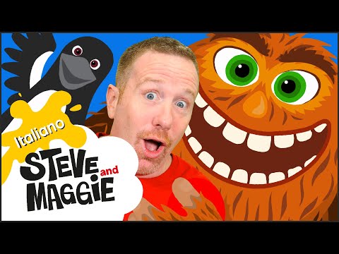 Campeggio con Bigfoot, Storie per Bambini di Steve e Maggie Italiano