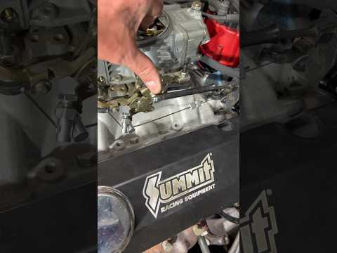 Transmission kickdown setup on our Chevy 350/Turbo 350 #themeanocamino