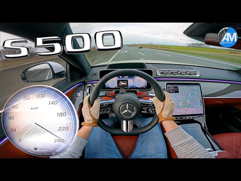 2021 Mercedes-Benz S500 | 0-250 km/h acceleration🏁 | by Automann in 4K