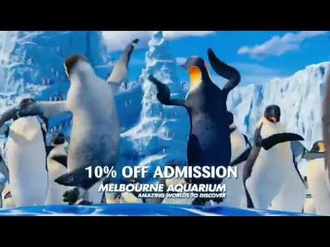 Melbourne Aquarium Happy Feet 2 Promo