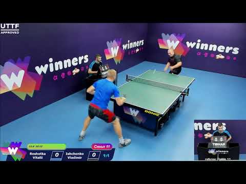 Настольный теннис. Первая игра на WINners CUP