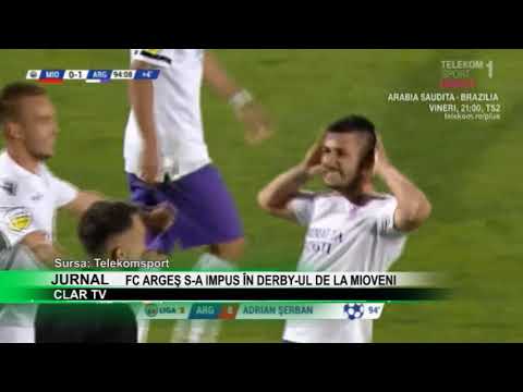 stire 11 10 2018 FC Argeş s-a impus în derby-ul de la Mioveni