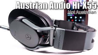 Video thumbnail for Austrian Audio Hi-X55 full-size headphones review by Porta.Fi