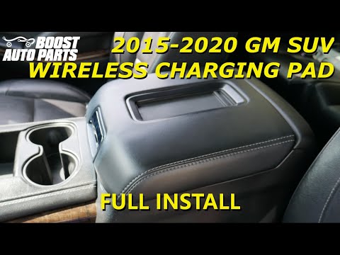 2015-2020 GM SUV Wireless Phone Charging Retrofit Install (Chevy Tahoe, Chevy Suburban, GMC Yukon)