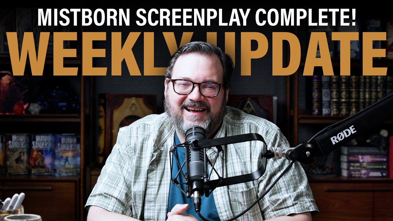 A Major Mistborn Milestone + Weekly Update