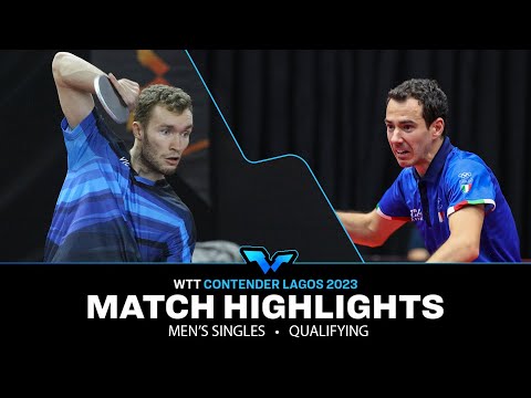 Vincent Picard vs Mihai Bobocica | MS Qual | WTT Contender Lagos 2023